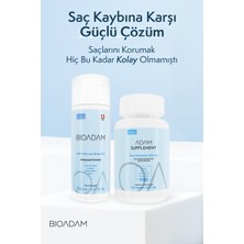 Bioadam Saç Dökülme Karşıtı Onarıcı Biotin Şampuan ve Dökülmeyi Engelleyen Saw Palmetto Saç Vitamini