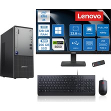 Lenovo Thinkcentre Neo 50T Gen 6 Intel Core Ultra 5 225 Upto 4.9ghz 128GB Ddr5 256GB SSD 8GB/RTX5050 WIN11HOME +23.8"fhd Monitör Masaüstü Bilgisayar 13BD007UTR2424H36+ZETTAUSBBELLEK
