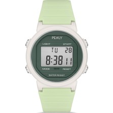 Penly Dijital Su Geçirmez Kol Saati 219 Model Pembe +4 Renk Kronometre-Alarmlı
