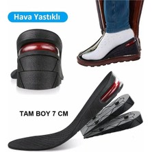 Empressco 7 cm Boy Uzatıcı Tabanlık, Hava Yastıklı, Gizli Topuk Yükseltici