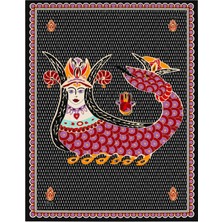 Dellel Şahmeran Monogram Pareo