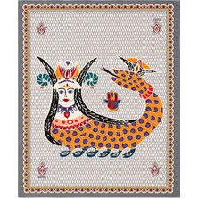 Dellel Şahmeran Monogram Pareo