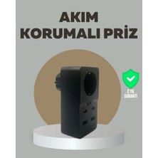 Kanonik Education Akıllı Akım Dengelemeli Priz 2500W 4 USB Type C Çıkışlı