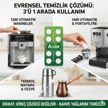 Axor Termos ve Cezve Temizleme Tableti 8'li - Inatçı Kahve Lekesi ve Koku Giderici (Çelik Dostu)