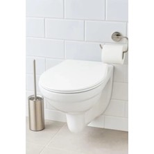 Bella Vista Dayanıklı Plastik Klozet Kapağı - 44X35 cm