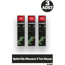 Splat Diş Macunu 4 Ton Beyaz 75 ml 3 Adet