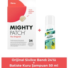 Batiste Mighty Patch Orijinal Sivilce Bandı 24 Adet + Orijinal Kuru Şampuan 50 ml