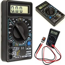 Bella Vista Dijital Multimetre, Çok Amaçlı Ölçüm Aleti ile Elektrik Ölçümleri Için