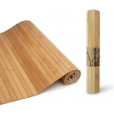 Bella Vista Kaydırmaz Tabanlı Lüks Bambu Paspas, 45X70 cm