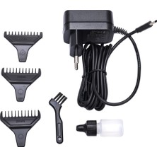 Bezos TR-2727 Black Profesyonel Type-C Şarjlı Sakal Ense Çizim Tıraş Makinesi