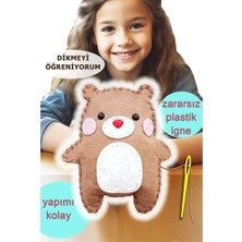 Empressco Sevimli Ayıcık Keçe Oyuncak Dikiş Seti, Yaratıcı El Sanatları Hobi Kitleri