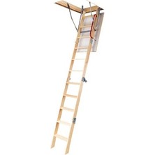 Optistep Ole 60 × 120 cm Aytürk Ahşap Çatı Merdiveni