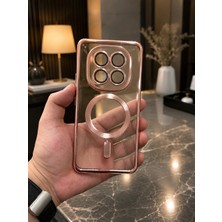 Alstrap Xiaomi Redmi Note 15 Pro 4g Uyumlu Kamera Lens Korumalı Magsefe Özellikli Şeffaf Silikon Kılıf