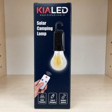 Kialed Kıaled Uzaktan Kumandalı Solar Kamp Ampul