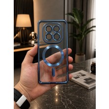 Alstrap Xiaomi Redmi Note 15 Pro 4g Uyumlu Kamera Lens Korumalı Magsefe Özellikli Şeffaf Silikon Kılıf