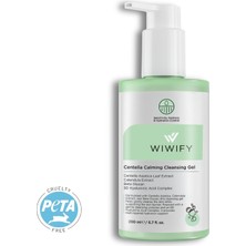 Wiwify Centella Calming Yüz Yıkama Jeli Hassasiyet ve Kızarıklık Karşıtı, Yatıştırıcı, Nemlendirici Etkili