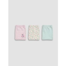 Lc Waikiki Yeni Sezon Baskılı Kız Çocuk Boxer 3'lü