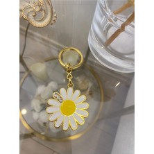 Bellinzona Zirkonium Papatya Anahtarlık & Charm