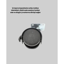Bezos Mey Ithalat® Kilitli 4 cm Evrensel Tekerlek Ayak Tek Adet