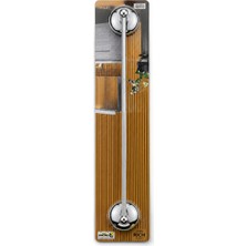 Rich Series Krom Uzun Havluluk Duvara Monte Banyo Havlu Askısı