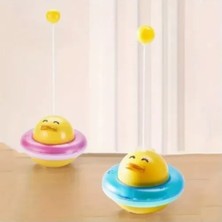 Bezos Mey Ithalat® Ufo Şekilli Ördek Kedi Oyuncağı