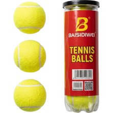 Bezos Mey Ithalat® 3’lü Tenis Topu Seti Spor ve Eğlence Için Dayanıklı Toplar