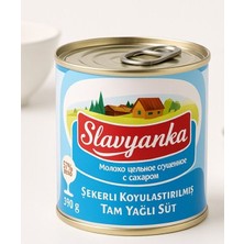 Slavyanka  Koyulaştırılmış Tam Yağlı Süt 390 Gr*10'lu