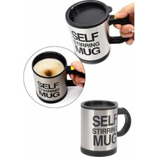 Bezos Mey Ithalat® Karıştırıcı Özellikli Mikser Kupa Bardak Kompakt Taşınabilir Mug