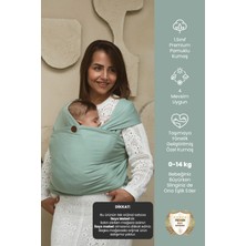 Premium Esnek Wrap Sling ( Babysling - Sling - Babysling - Bebek Taşıma Şalı - Babywearing - Kanguru )
