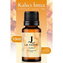 La Patria Amber Esansiyel Uçucu Koku Yağı Buhurdanlık Yağı Difüzör Esansı Hobi Esans Ortam Oda 10ML