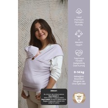Premium Esnek Wrap Sling ( Babysling - Sling - Babysling - Bebek Taşıma Şalı - Babywearing - Kanguru )