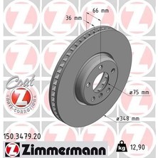 Zimmermann Fren Dıskı On Sag Bmw F07 F10 F11 F06 F12 F13 F01 F02