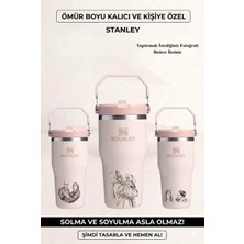 Stanley Kişiye Özel The Iceflow Flip Straw 2.0 Tumbler 0.6l / 20OZ Outdoor Matara Suluk 10-12044-052