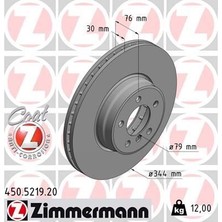 Zimmermann Fren Dıskı On Land Rover Range Rover Iıı Vogue L322 05>12
