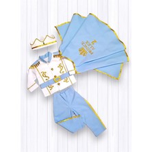 Mum Design Gifts Açık Mavi Prens Kostümü- Sünnet Kıyafeti