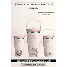 Kişiselleştirilebilir Stanley The Iceflow Flip Straw Pembe Termos (10-12044-044)