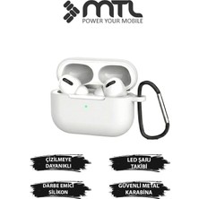 Mtl Airpods Pro Uyumlu Premium Lansman Kılıf Kadife Iç Astarlı Darbe Emici Silikon SOO-154