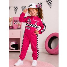 Mum Design Gifts Fuşya Yarışçı Kostümü