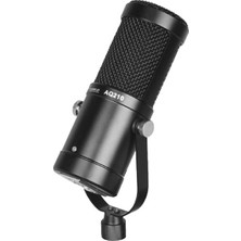 Akıllı Durak AQ210 Condenser Stüdyo Profesyonel Kayıt ve Yayın Mikrofonu STUDIO-(5775)