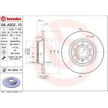 Brembo Arka Fren Aynası Golf V-V-Passat 05> Jetta Iıı-Touran 03>tıguan 07>a3 04> Octavıa 04>leon 05>
