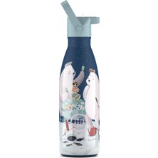 Cool Bottles Paslanmaz Çelik Suluk - The Kids Bottle - Polar Bears 350ML-