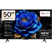 Tcl 50T6CGTTV Uydu Alıcılı 4K Ultra Hd Google QLED Tv