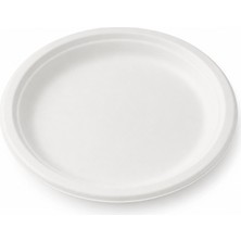 Barışkan Ekolojik Karton Tabak Oval 26 cm - 25 Adet