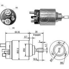 Zm 12V Ford Courıer-Escort-Eurolıne-Ka-Mondeo-Nugget-Scorpıo-Tourneo-Transıt SBO-0371