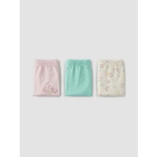 Lc Waikiki Yeni Sezon Baskılı Kız Çocuk Boxer 3'lü