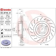 Brembo Fren Dıskı On Mercedes W212 S212 C207 A207 C204