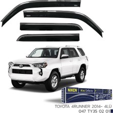 Niken Toyota 4 Runner 2014 Kromlu Cam Rüzgarlığı 4'lü