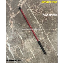 Dmr Kln Ts2 Impact Ph2 Uç Mıknatıslı Yıldız Bits Uç Ph2 Vida Sıkma Ucu 30CM 1ADET