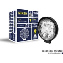 Niken Çalışma Lambası Eco 9 Ledli Yuvarlak