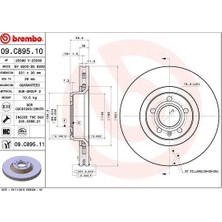 Brembo Fren Diski Ön Audı A6-A8 2005-2011